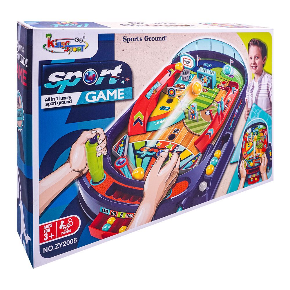 Rabia Toys King Sports Table Pinball Game, ZY-2008