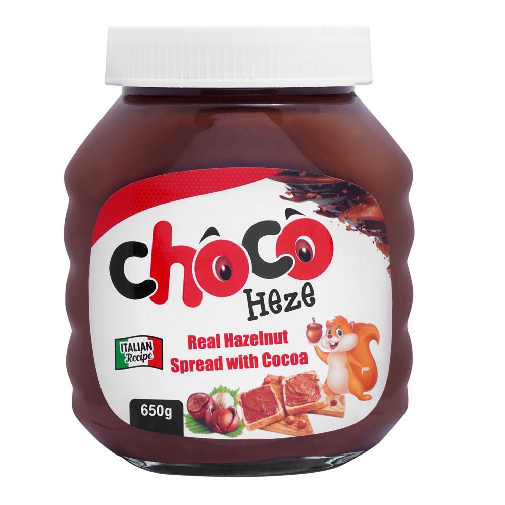 Milkyz Food Choco Heze Hazelnut With Cocoa Spread, 650g