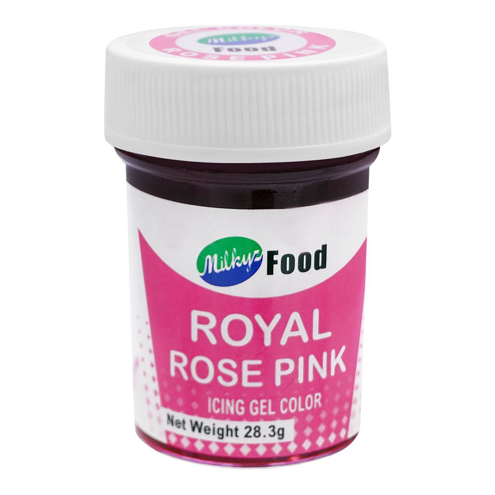 Milkyz Food Rose Pink Icing Color, 28.3g