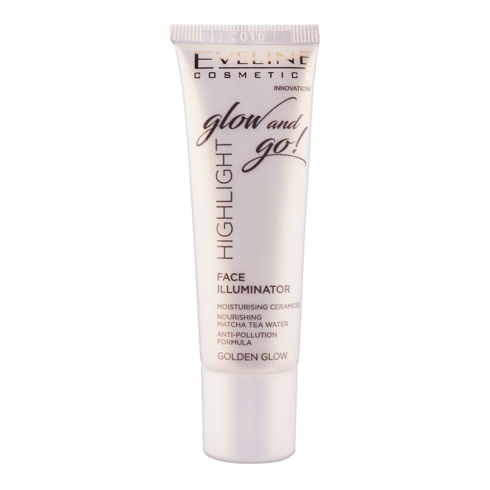 Eveline Glow And Go! Highlight Face Illuminator Golden Glow, 20ml