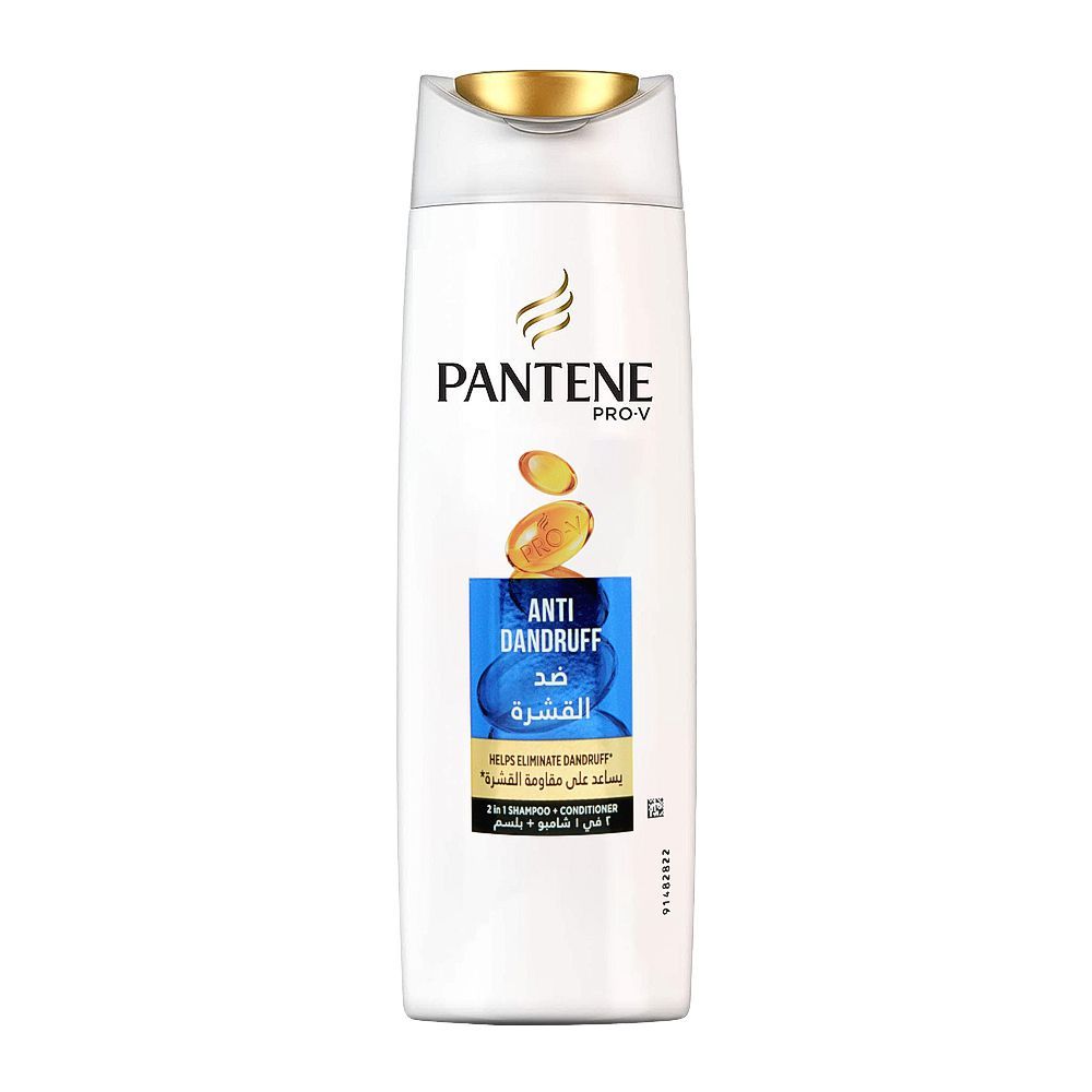 Pantene Pro-V Anti-Dandruff 2-In-1 Shampoo + Conditioner, 400ml