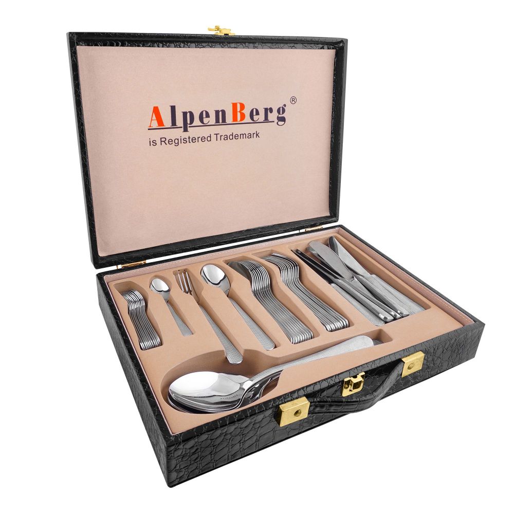 Alpen Berg Cutlery Set, 52-Pack, SS125