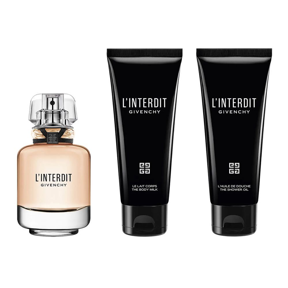 Givenchy L'Interdit Set, For Women, Eau De Parfum 800ml + Shower Gel 75ml + Body Milk 75ml