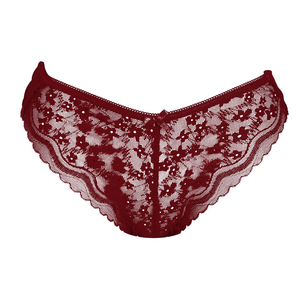 IFG Blossom 005 Brief Panty, Maroon