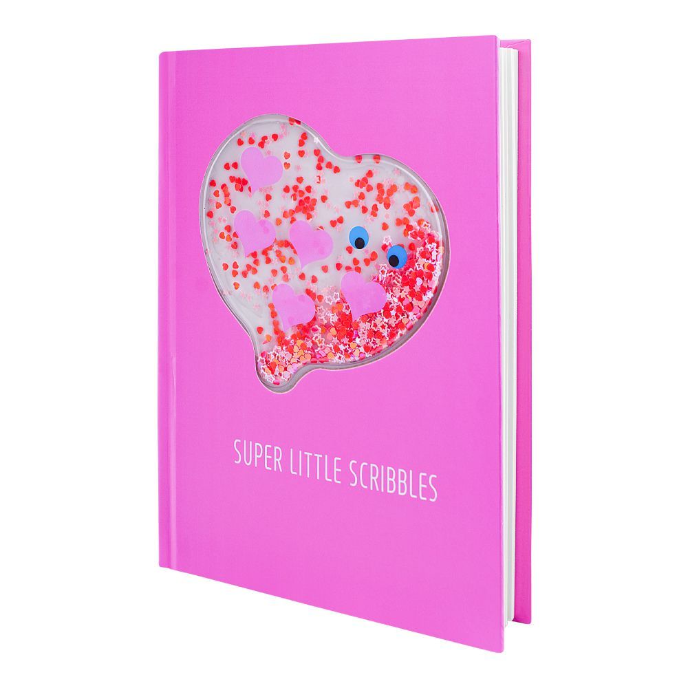 Children's Diary, Super Little Scribbles, Pink, FD-02