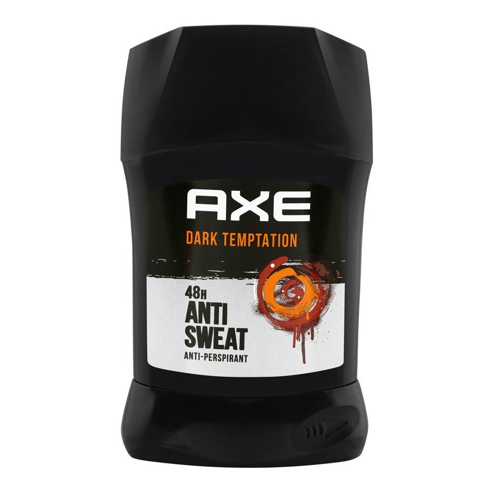 Axe Dark Temptation 48H Anti Sweat Anti-Perspirant Deodorant Stick, For Men, 50ml