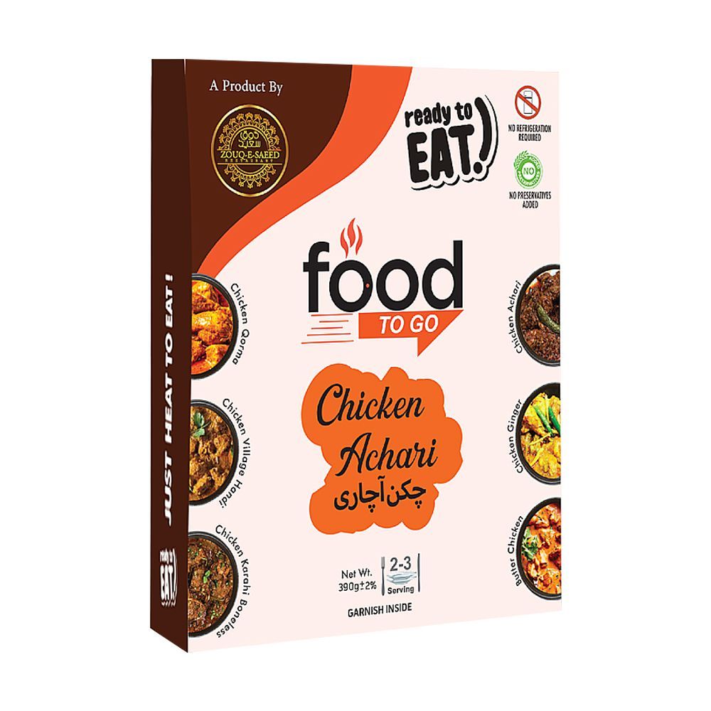 Food To Go Chicken Achari, 390g