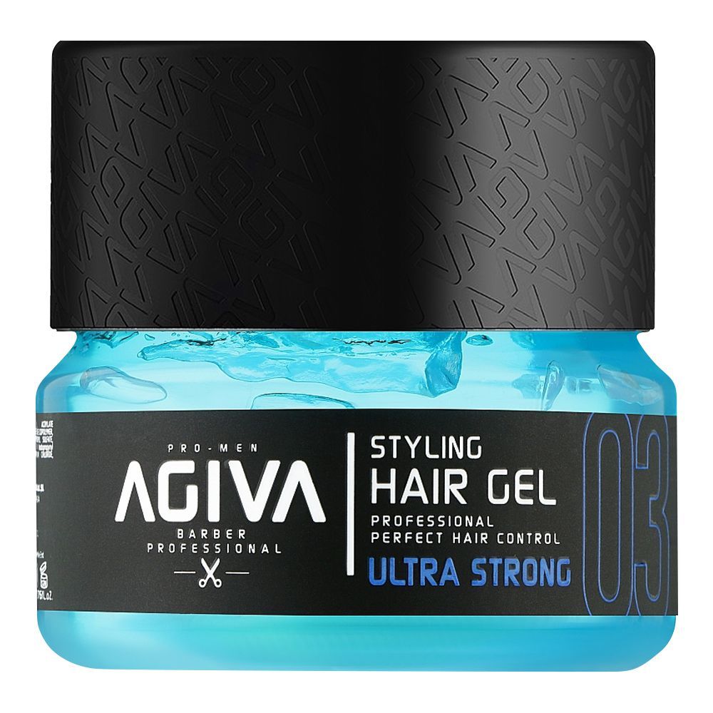 Agiva Professional Ultra Strong 03 Styling Hair Gel, 200ml
