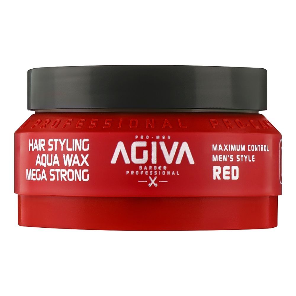 Agiva Professional Mega Strong Hair Styling Aqua Wax, 05 Red, 90ml