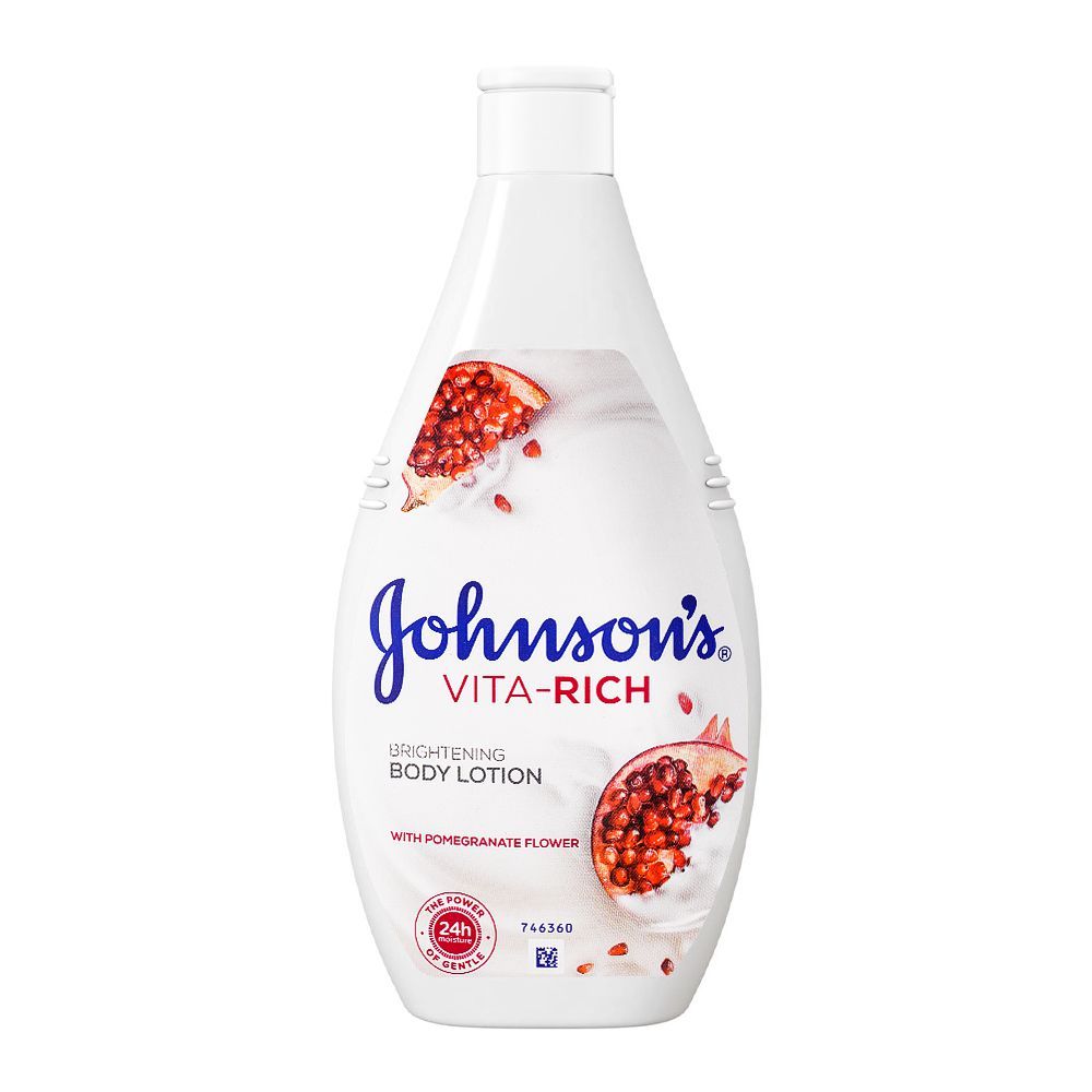 Johnson's Vita-Rich Pomegranate Flower Brightening Body Lotion, 400ml