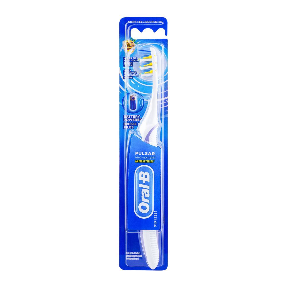 Purchase Oral-B Pro-Expert Pulsar Antibacterial Battery Powered ...