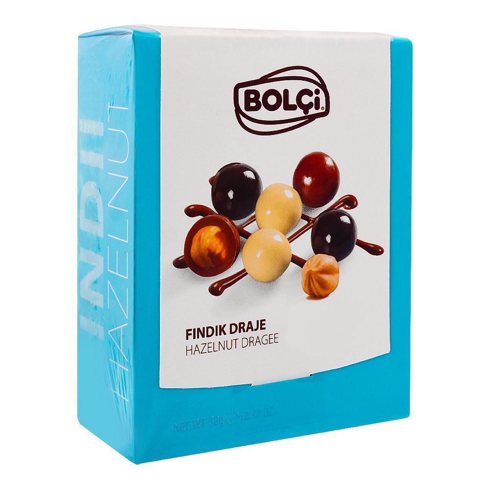 Bolci Assorted Chocolate Hazelnut Draje, 80g, EDK132