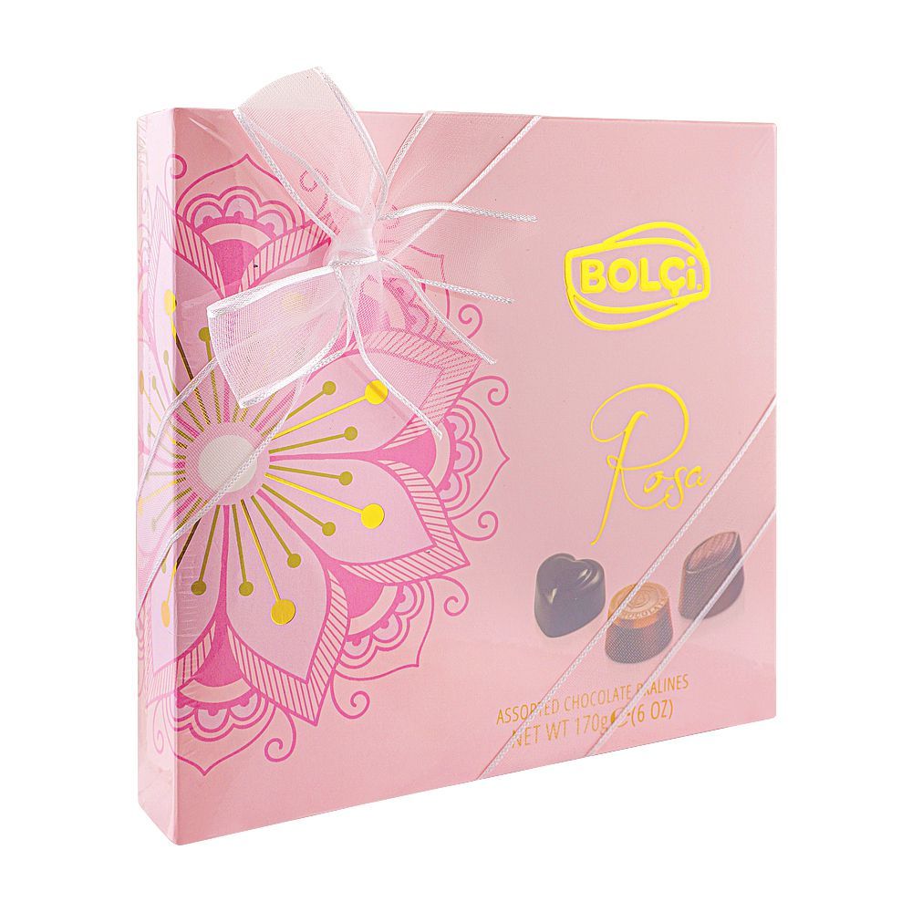 Bolci Assorted Chocolate Rosa, 170g Box, ECH232