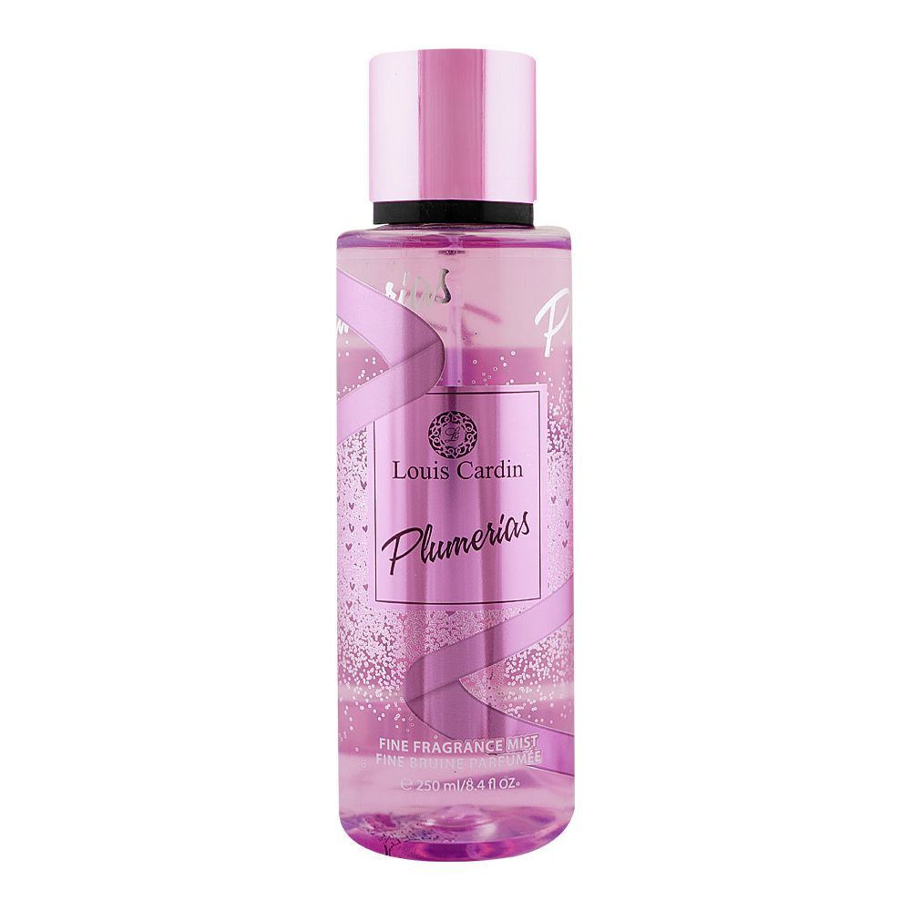 Louis Cardin Plumerias Fine Fragrance Mist, 250ml