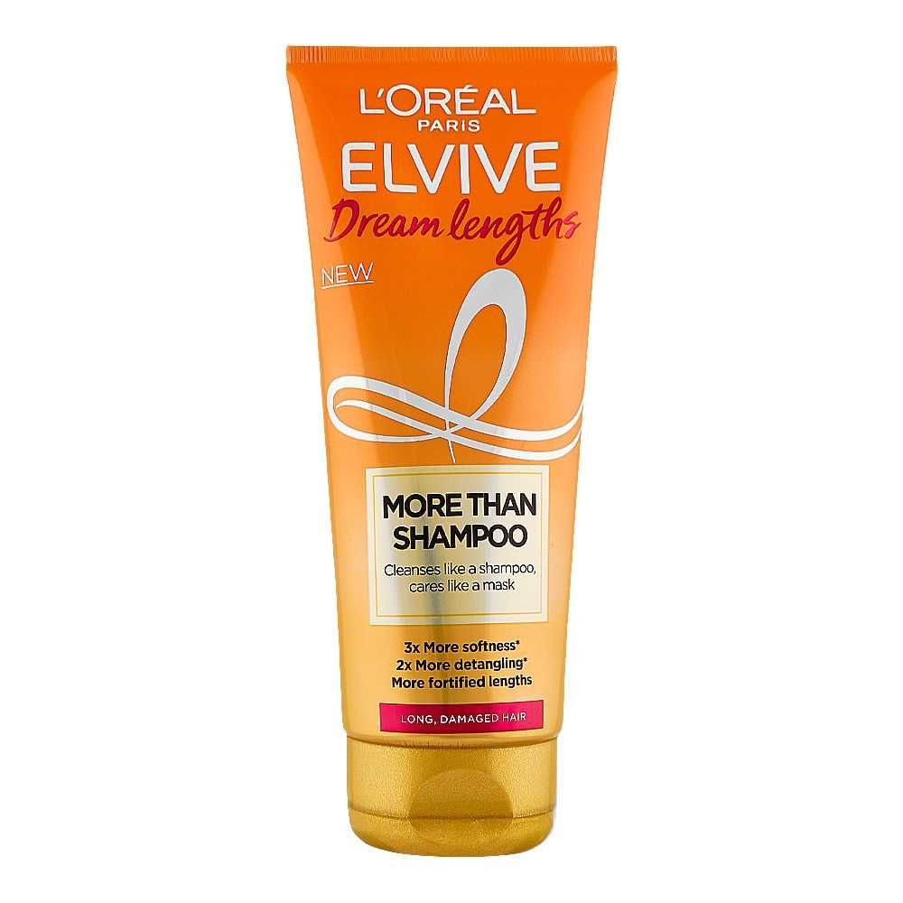 L'Oreal Paris Elvive Dream Lengths More Than Shampoo, Long, Damage Hair, 200ml
