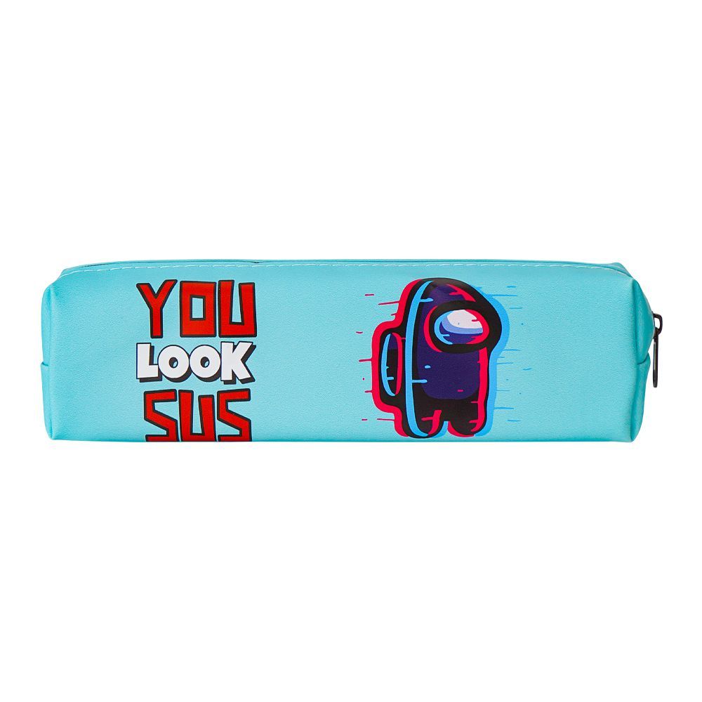 Pencil Pouch Among Us, Sky Blue, PP-020