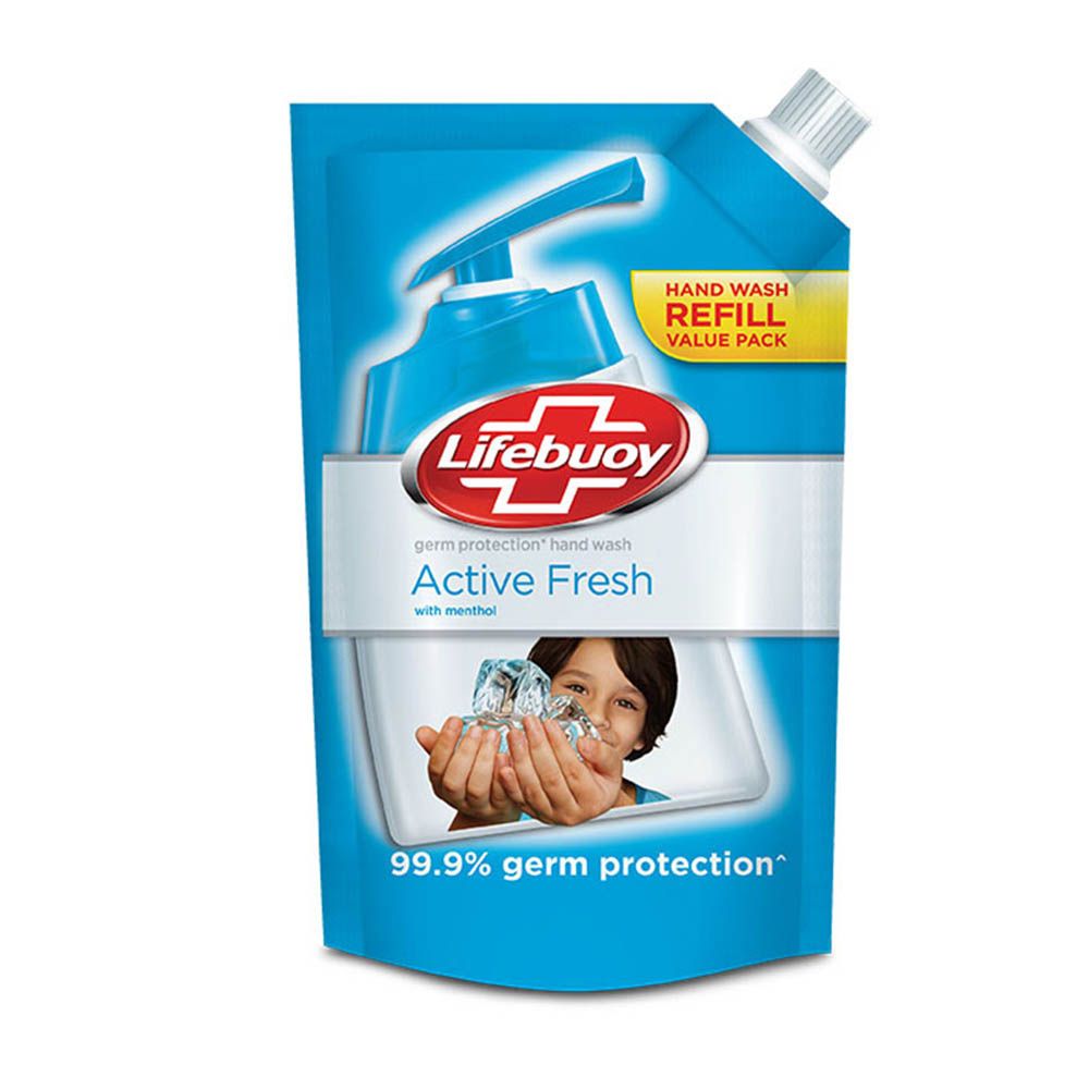 Lifebuoy Active Fresh With Vitamin Hand Wash  900ml Pouch Refill  Save Up To Rs.350/-