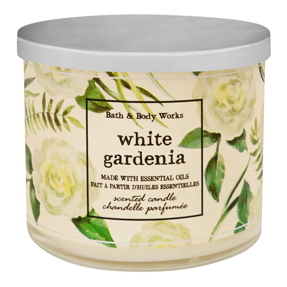 Buy Bath & Body Works White Gardenia Scented Candle, 411g Online at ...