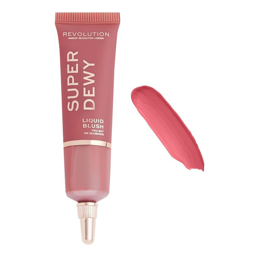 Makeup Revolution Super Dewy Liquid Blush, You Got Me Blushing, 15ml