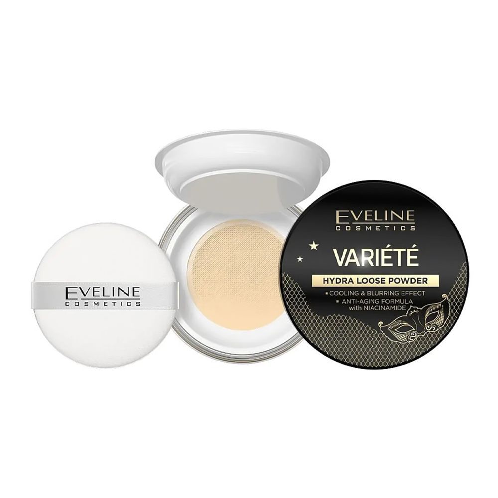 Eveline Variete Hydra Loose Powder With Cooling & Blurring Effect, 5g