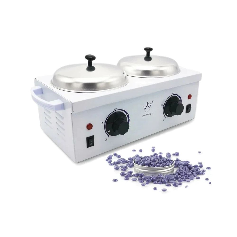 Buy Konsung Beauty Professionel Stainless Steel Double Wax Heater, 100W ...