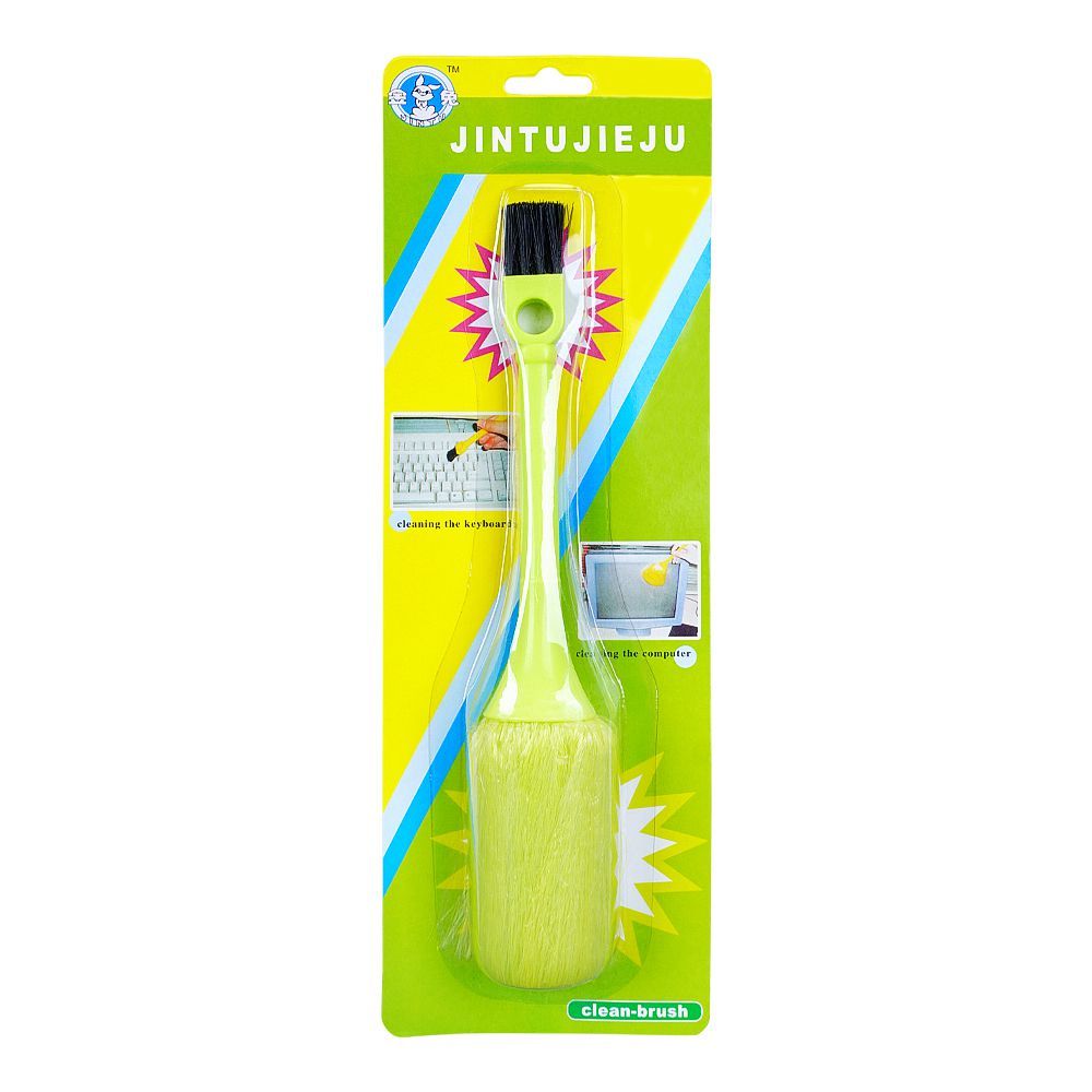 Computer Clean Brush Double Sided, Green