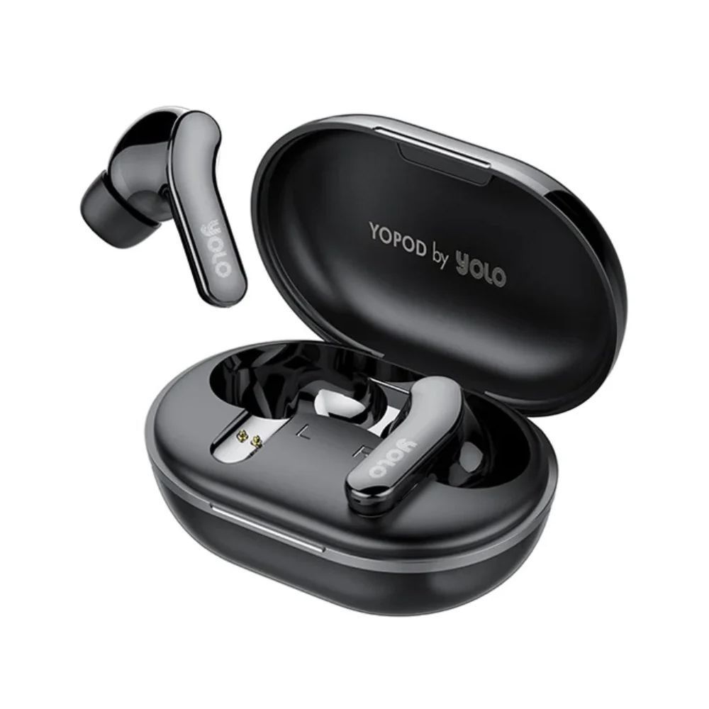 YOLO Yopod 2 Earbuds, Black, YP-02