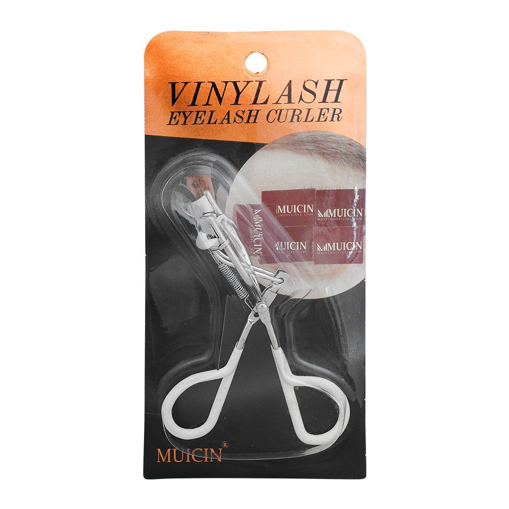 Muicin Vinyl Ash Eyelash Curler, White