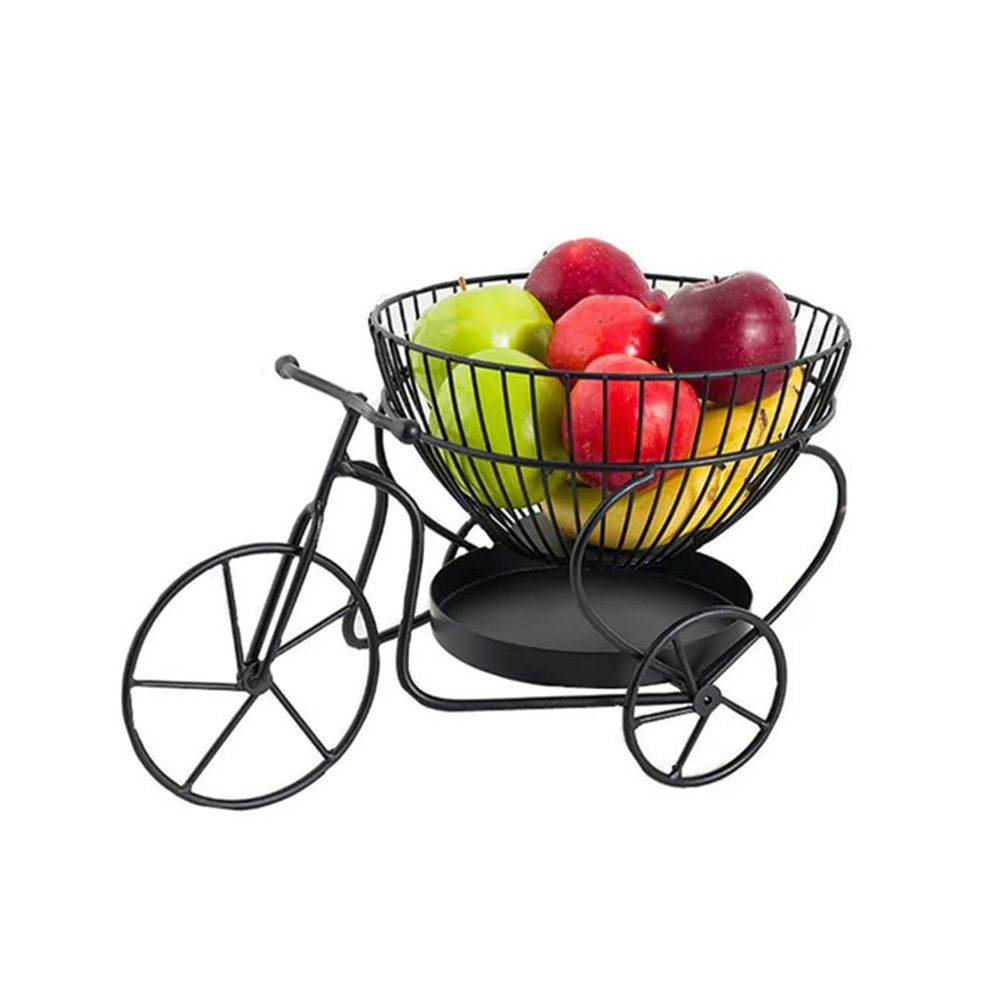 Matrix Tricycle Design Fruit Basket, 13 x 7.9 x 9 Inches