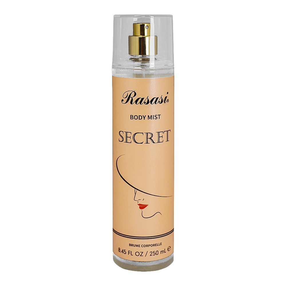 Rasasi Secret Body Mist, For Women, 250ml