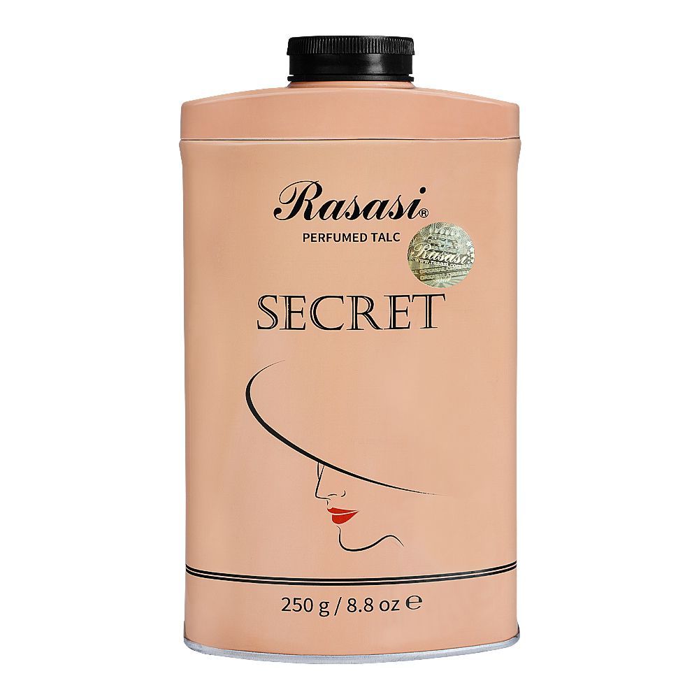 Rasasi Secret Perfumed Talc, For Women, 250g