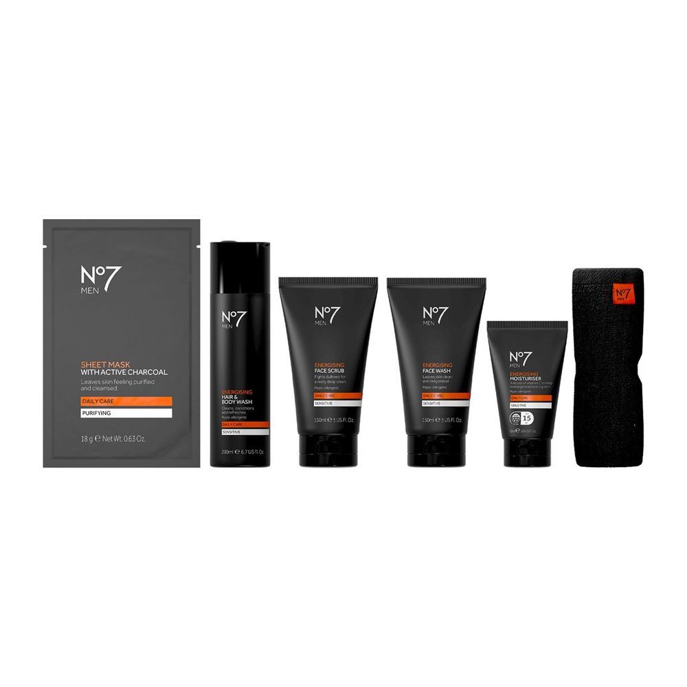 Purchase Boots No. 7 Men Energizing Collection Set, 6Pack Online at