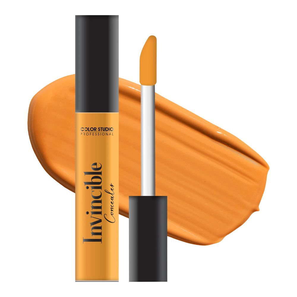 Color Studio Flawless Finish Invincible Concealer, 007 Orange Corrector