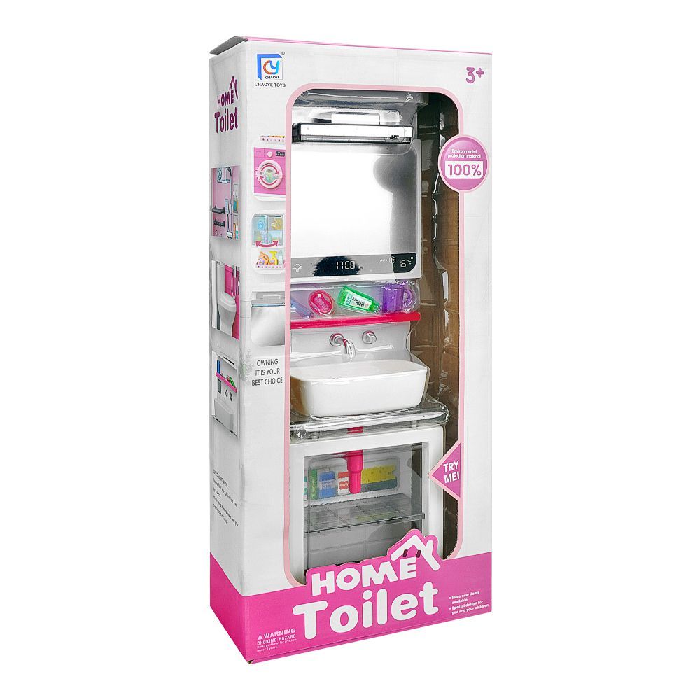 Style Toys Toilet Set With Light, For 3+ Years, 5405-1846