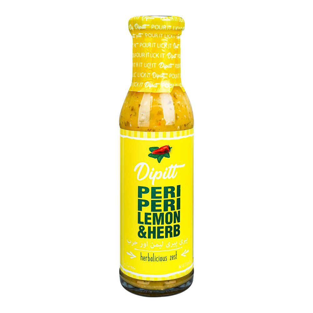 Dipitt Peri Peri Lemon & Herb Sauce, 290g