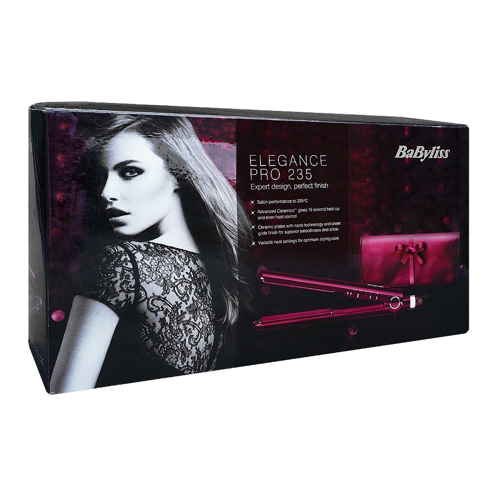 Buy Babyliss Elegance Pro 235 Hair Straightener, 2198KU Online at ...