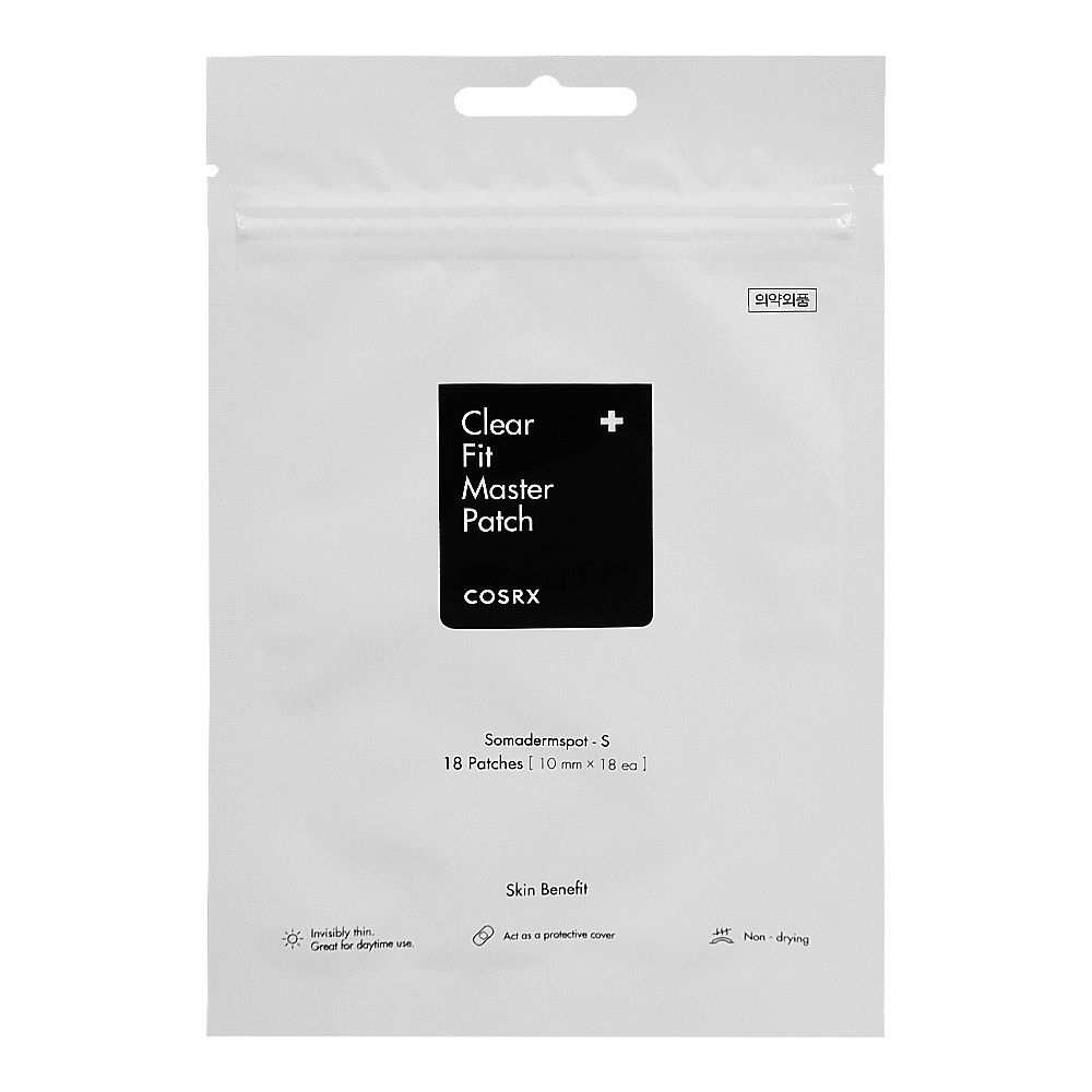 COSRX Clear Fit Master Patch, 18-Pack