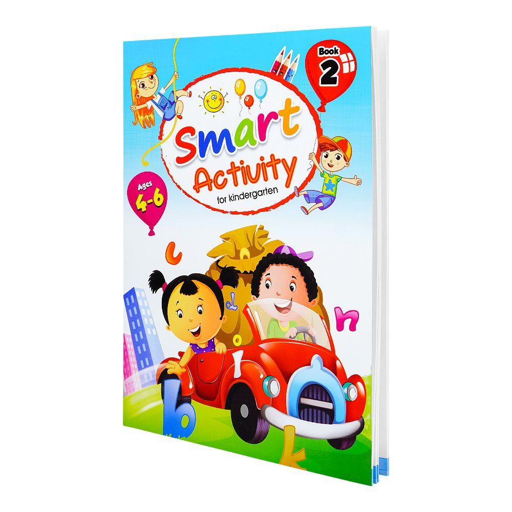 Paramount Smart Activity Book For Kindergarten, For 4-6 Year Kids, Book 2