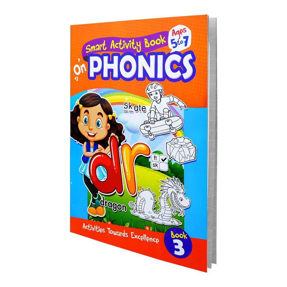 Paramount Smart Activity Book On Phonics, For 5 To 7 Year Kids, Book 3