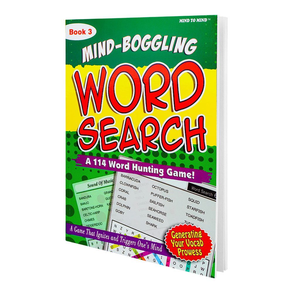 Paramount Mind Boggling Word Search Book 3