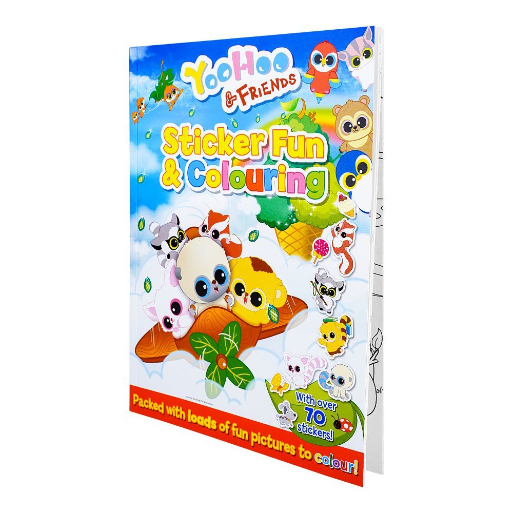 Paramount Yoohoo & Friends, Sticker Fun & Coloring Book