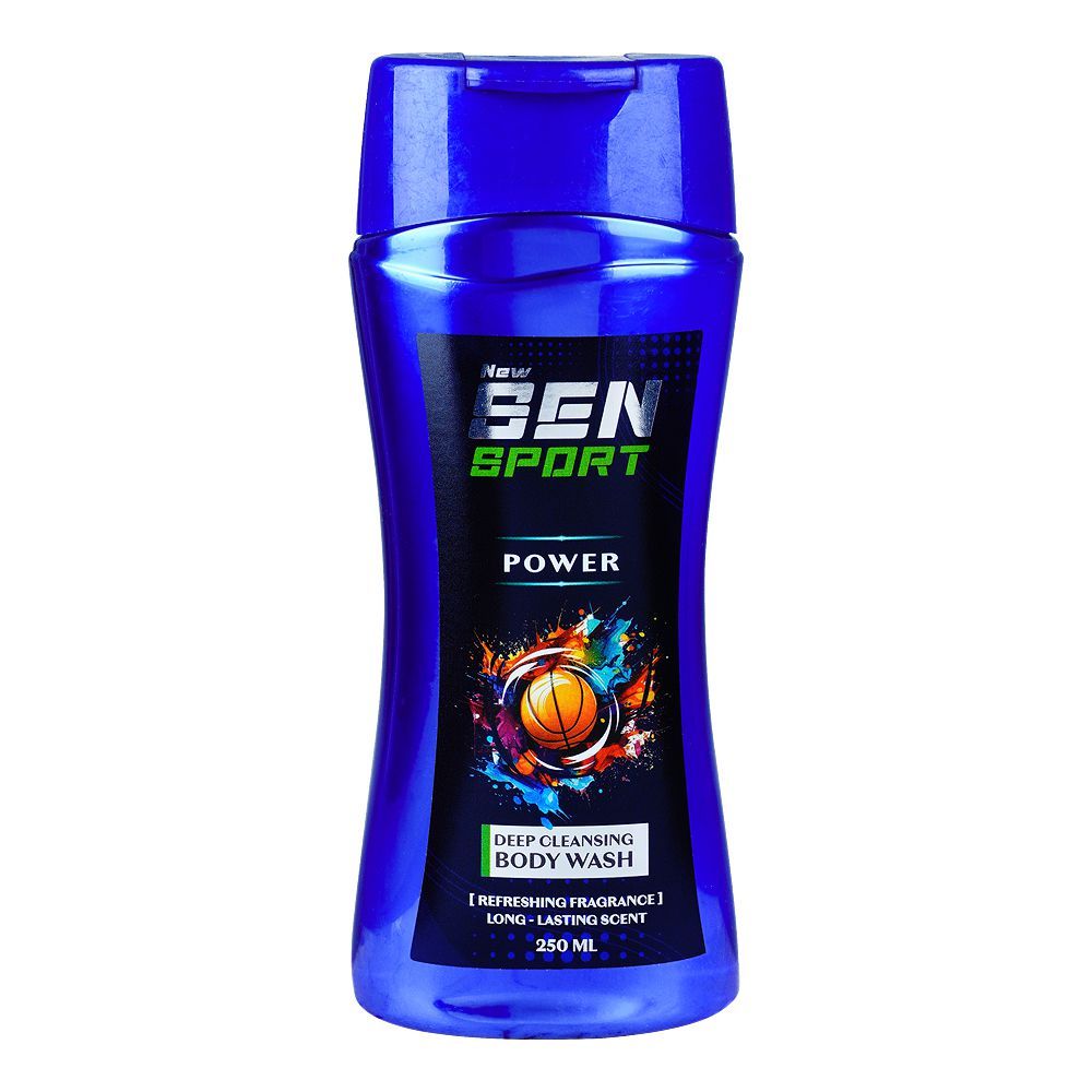 Sen Sport Power Deep Cleansing Body Wash, 250ml