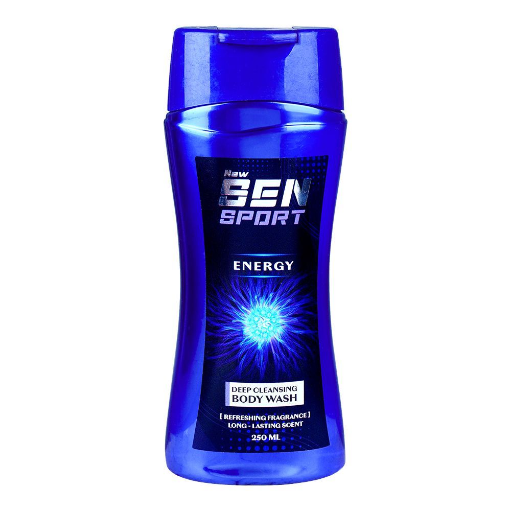 Sen Sport Energy Deep Cleansing Body Wash, 250ml