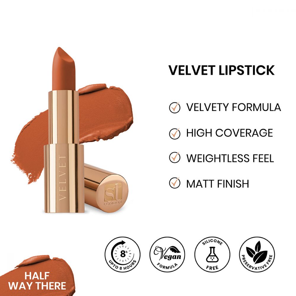 ST London Velvet Ultra-Matt Lipstick, Half Way There