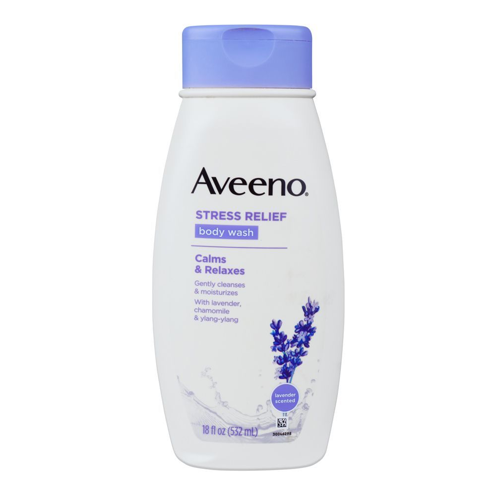 Aveeno Stress Relief Calms & Relaxes Body Wash, 532ml