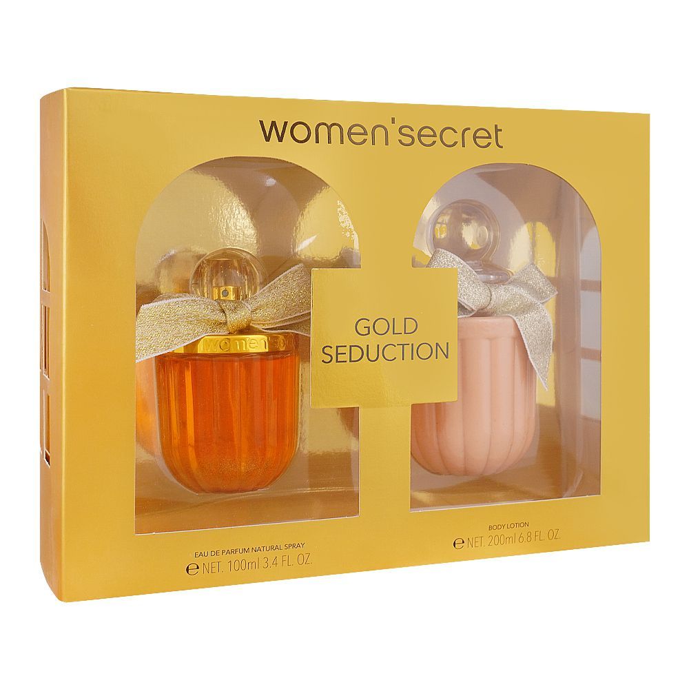 Purchase Women Secret Gold Seduction T Set For Women Eau De Parfum Natural Spray 100mlbody 4249