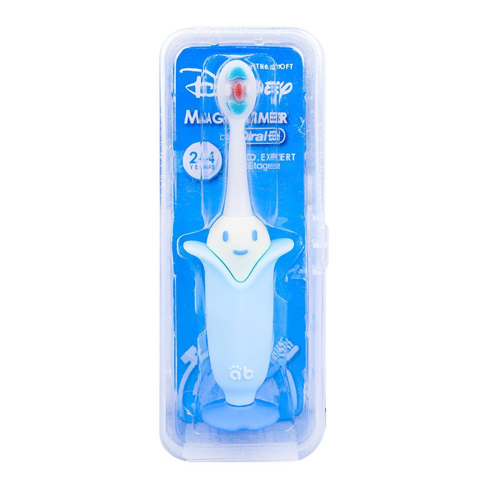 Oral-B Disney Magic Timer Extra Soft Toothbrush For Kids 2-4 Years, Blue, 1-Pack