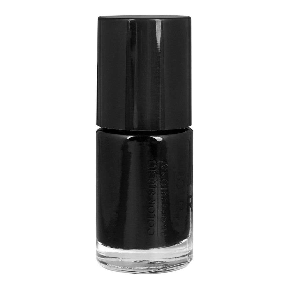 Color Studio Haute Color Nail Polish, Black Pearl, 5.5ml