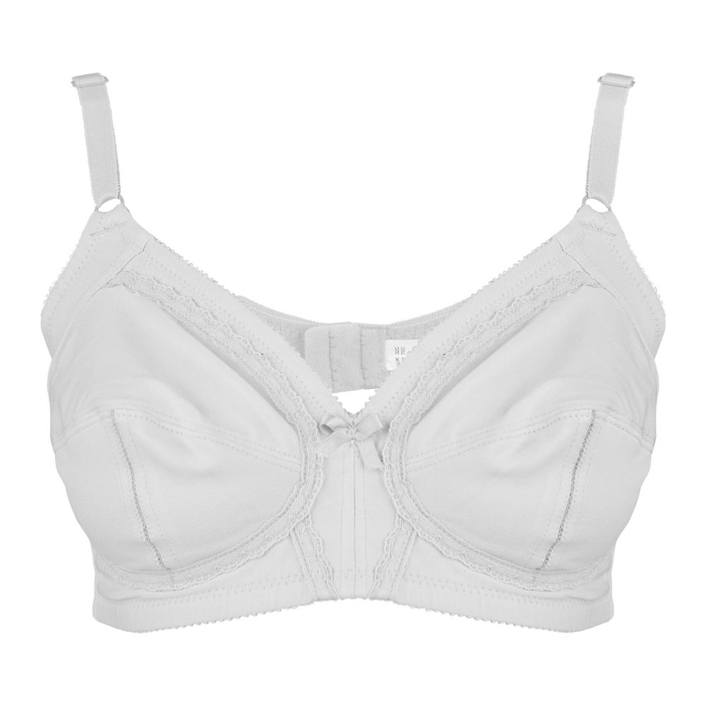 IFG Comfort 15 Deluxe Cotton Bra, White