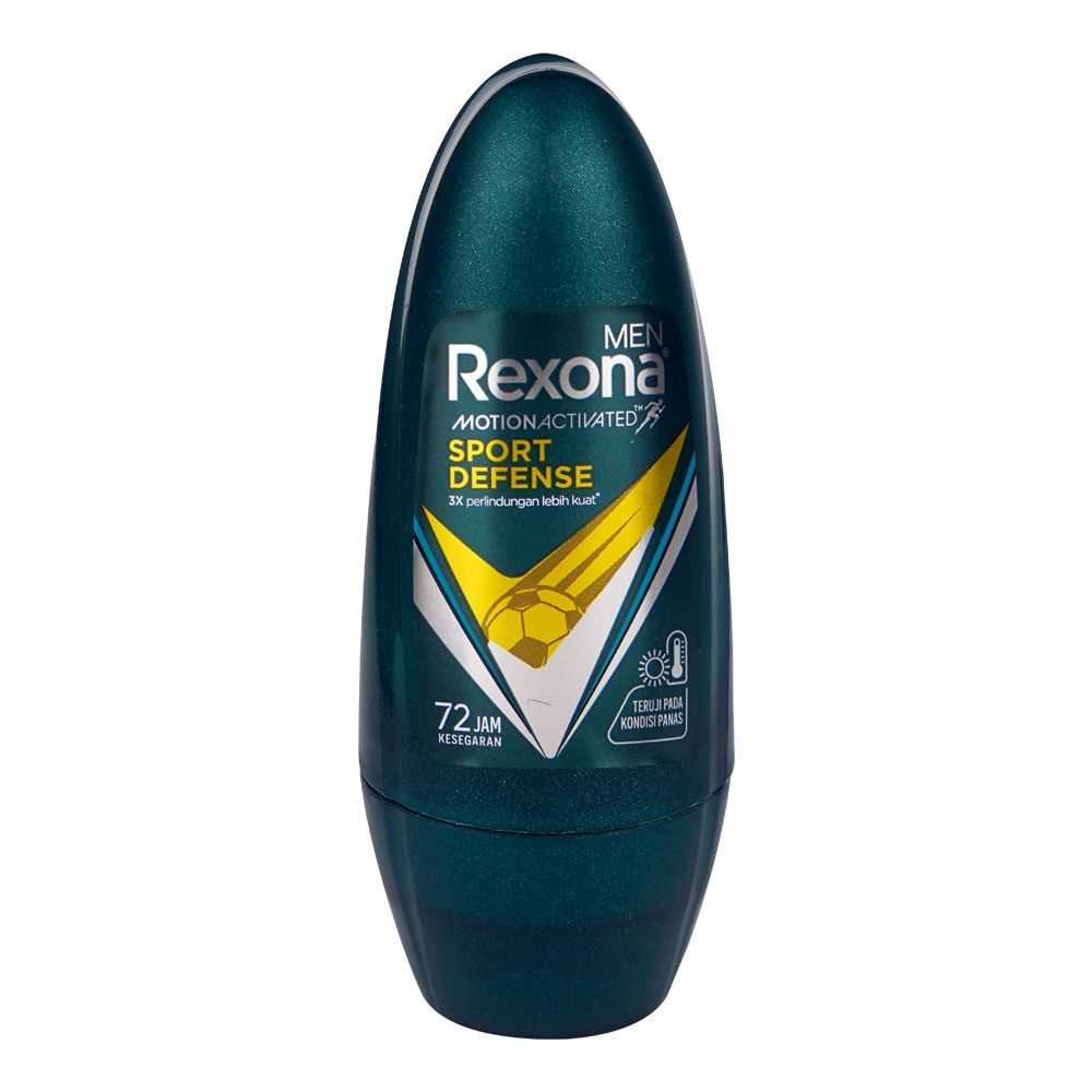 Rexona Motion Senses Sport Defense Roll On, For Men, 72 Hours Lasting, 50ml